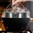 thumbnail image 4 of OULII Home Use Stainless Steel Vegetable Steamer Basket Easy to Clean Metal Steamer, 4 of 7