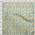 thumbnail image 4 of oneOone Cotton Cambric Lime Green Fabric Abstracts Sewing Craft Projects Fabric Prints By Yard 56 Inch Wide, 4 of 4
