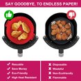 thumbnail image 3 of Baking Pan with Double Handles Reusable Household Restaurant Frying Chicken Basket Mat Replacement for Daily Use, 3 of 7