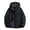 Black, variant on Sentmoon Men Coats Winter Color Block Long Sleeve Hooded Neck Mens Ski Jacket Oversized Zipper Windbreaker Waterproof Men Clothes Fall Trendy for Travel and Hiking Black M