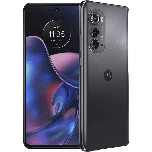 Remis à Neuf Motorola PAUJ0003CA Edge 2022 6 Pieds' 8 Go RAM 256 Go Stockage 4G LTE 144 Hz 50MP Téléphone Intelligent, Gris Minéral