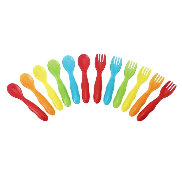 The First Years Take & Toss Fork and Spoon Set