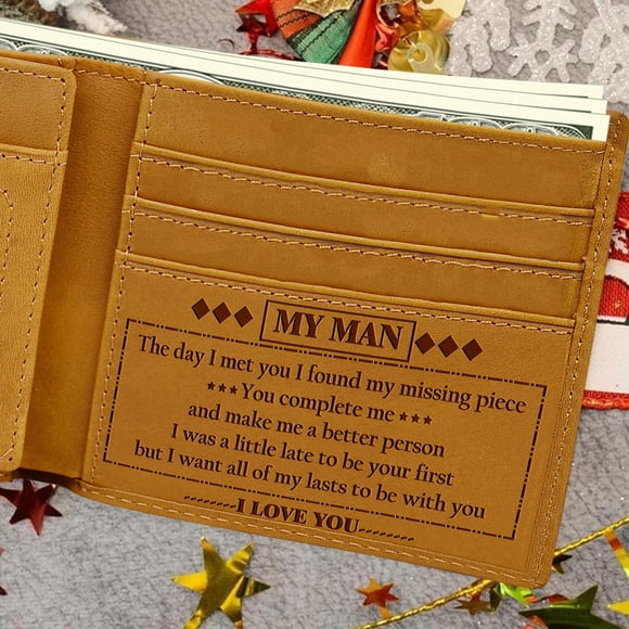 Dvkptbk Wallet for Men Wallet Women Retro Men's Wallet Clip Multifunctional LeatherCoin Purse Credit Card Holder - Savings Clearance