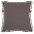 thumbnail image 1 of homeroots home decor 386342 Solid Charcoal Contemporary Throw Pillow, 1 of 1