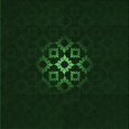 thumbnail image 1 of Ahgly Tapis d'Intérieur Lavable en Machine Carré Vert Émeraude Profond, 6 Pieds Carré, 1 of 7
