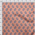 thumbnail image 3 of oneOone Tissu Georgette Viscose Tissu Décor à Blocs Cachemire Imprimé BTY 42 Pouces de Large, 3 of 4