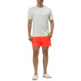 thumbnail image 2 of INSPIRE CHIC Men's Quick Dry Swim Trunks Lightweight Polyester Board Shorts with Mesh Lining 34 Orange, 2 of 7