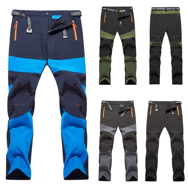 Styesk Pantalon pour Hommes Pantalon pour Hommes de Sport de Plein Air Printemps et Pantalon d'Assaut Extensible Respirant Ample Grande Taille Pantalon de Randonnée