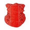 thumbnail image 1 of Top Headwear Face Covering Neck Gaiter - Orange Paisley, 1 of 1