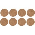thumbnail image 3 of ORUYROP sous-Verres pour Boissons (Ensemble de 8 Pcs) sous-Verres Absorbants pour Protection de Table Résistants à la Chaleur, Marron, 3 of 6