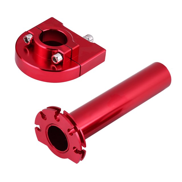 Throttle Twist Grips Handlebar Grip Twist Throttle Handlebar Throttle Twist Accelerator Cnc Aluminum Grip Accelerator 7/8" 22mm Handlebar Throttle Twist Grips Accelerator For