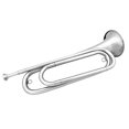 thumbnail image 4 of U.S. Regulation Bugle - Nickel Argent avec Embouchure, Sac et Livre, 4 of 4