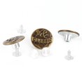 thumbnail image 3 of Ensemble de Boutons en Jean, 10 Pcs Populaire 20 Boutons en Fer Performance de Premier Ordre, 3 of 10