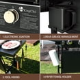 thumbnail image 2 of KingChii 4-Burner 32" Propane Griddle Outdoor Flat Top Gas Grill Griddle with Hard Cover for Camping, Tailgating, BBQ, Parties, Backyard & Patio, 2 of 11