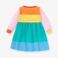 thumbnail image 4 of Robe d'Automne Hiver pour Bébé Fille Robe en Velours Côtelé Manches Longues pour 1-8 Ans, 4 of 5