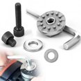 thumbnail image 1 of Carbon Steel Star Lock System Multi-Tool Converter Adapter Power Tools, Oscillating Saw Blade Adapter Kit for Angle Grinder & Drill, Compatible with Multi-Tool Accessories, 1 Set, 1 of 6