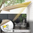 thumbnail image 4 of Outsunny 13’x8’ Manual Retractable Awning, 4 of 10