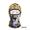 thumbnail image 3 of Face for Cycling - 3D Animal Ski Face With Ears for Music Festivals Raves Ski Halloween Party Outdoor Activities, 3 of 3