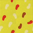 thumbnail image 1 of Ahgly Company Tapis d'Intérieur Lavable en Machine Carré Jaune Transitionnel, 6 Pieds Carré, 1 of 7