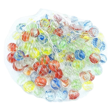 segolike 100 Pcs Marbre en Verre Jouets Rétro Décoration Maison pour Fête Aquariums