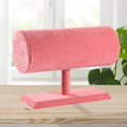 thumbnail image 3 of pitrice Sturdy Hairband Display Stand Soft Flocking for Bracelet Jewelry Necklace Pink, 3 of 8