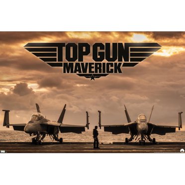 Top Gun: Maverick - Deck Wall Poster, 14.725" x 22.375" Framed