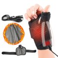 thumbnail image 4 of USB Heated Wrist Brace Support Warmer with 3 Speed Temperature Control - Black Polyester Wrist Strap for Cold Weather - 55°C Constant Heat - Lightweight Outdoor Winter Protection, 4 of 9