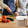 thumbnail image 4 of YHDSYY Big Sale! Cereal Storage Containers Food Grade Plastic Reusable Pantry Organizers With Lids Clearance Sales Today Deals Prime, 4 of 5