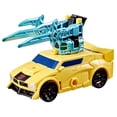 thumbnail image 4 of Transformers CYBERWORLD Armored Cyber Changers Bumblebee Action Figure, 4 of 9