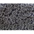 thumbnail image 4 of oneOone Georgette Viscose Fabric Leaves & Floral Block Printed Fabric 1 Yard 42 Inch Wide, 4 of 4