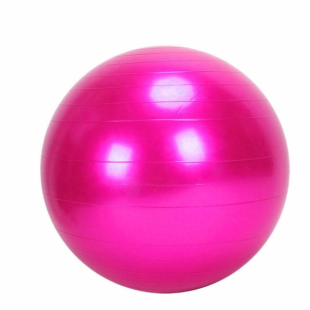 Exercise Gym Yoga Ball Fitness Pregnancy Birthing Burst + Pump 75Cm
