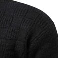 thumbnail image 4 of IROINNID Chandail à Col Rond pour Hommes Manches Longues Mi-Long Couleur Unie Chandail Chaud Automne et Hiver Bas de Chandail, 4 of 8