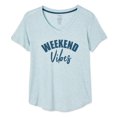 thumbnail image 1 of George Women's Soft V-Neckline Pajama Tee, 1 of 5