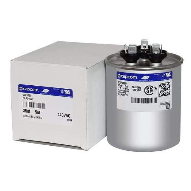 97F9899 - GE OEM Remplacement Amélioré Condensateur Rond 35 + 5 uf MFD 440 Volts