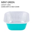 thumbnail image 2 of Pompotops Foil Cupcake Cups Square Lid Cupcake Cups, Mini Cupcake Cups Kitchen Baking Cups 100 PCS Clearance, 2 of 2