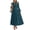 Style1-Blue dresses for women, variant on Mceream Women's Boho Tiered Maxi Dress – Long Sleeve V-Neck Pleated Dress with Elastic Waist, Perfect for Summer, Beach, Vacation & Casual Outings In Olive, Beige, Blue & Navy Light Blue L
