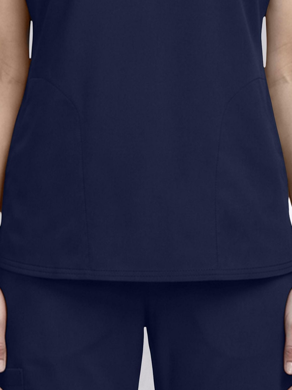 Scrubstar Ultimate – Haut d’uniforme médical antimicrobien pour femmes à col mandarin