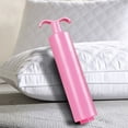 thumbnail image 4 of Oleegame 2PC Vacuum Compressed Bags Hand Manual Compression Bags AirPump 1pcs Pink, 4 of 5