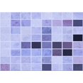 thumbnail image 1 of Ahgly Tapis Rectangulaire Lavable en Machine Intérieur Transitionnel Violet Pervenche, 5 Pieds x 8 Pieds, 1 of 7