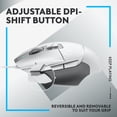 thumbnail image 2 of Logitech G502 X Wired Gaming Mouse - LIGHTFORCE hybrid optical-mechanical primary switches, HERO 25K gaming sensor, compatible with PC - macOS/Windows - White, 2 of 7