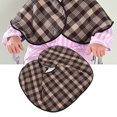thumbnail image 4 of Wheelchair Thickened Shawl, Keep Warm Chambray Outer Layer Thickened Shoulder Shawl Lint Inner Layer  For Winter Use, 4 of 8