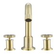 thumbnail image 3 of Ancona Widespread Two-Handle 3-Hole Bathroom Faucet in Brushed Champagne Gold, 3 of 6