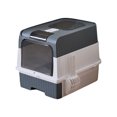 thumbnail image 2 of REK Cat Litter With Large Foldable Cat Litter With Lid Front Entry And Top Cat Litter Easy To Clean, 2 of 4