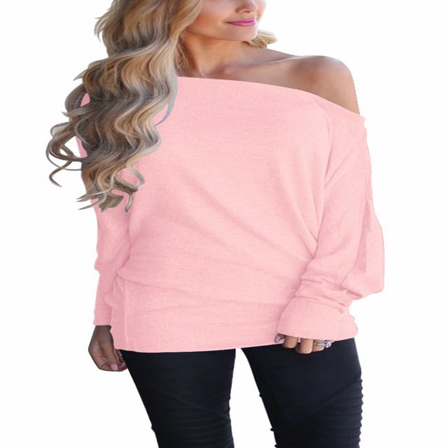 Pull-overs Surdimensionnés à Manches Longues (Femmes)