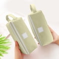 thumbnail image 4 of SIYTUAU Double Layer Oxford Cloth Pencil Case 7.9X2.95X2.95 Inches Green For School Students Large Capacity Zipper Double Pull Design Stationery Storage Case Green, 4 of 6