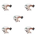 thumbnail image 1 of Transemion Égaliseur de Bande Basse Haute Performance de Remplacement pour Micros Basses Électriques Réponse Améliorée Type1 5ensemble, 1 of 6