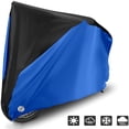 thumbnail image 3 of Housse de Vélo TG pour Rangement Extérieur, Housse de Bicyclette Imperméable Robuste avec Trous de Verrouillage, Protection Toutes Saisons contre la Pluie, le Soleil, la Neige, le Vent et la Poussière, Bleu, 3 of 3