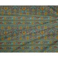 thumbnail image 4 of oneOone Polyester Lycra Fabric Leaves & Floral Block Print Fabric By The Yard 56 Inch Wide, 4 of 4