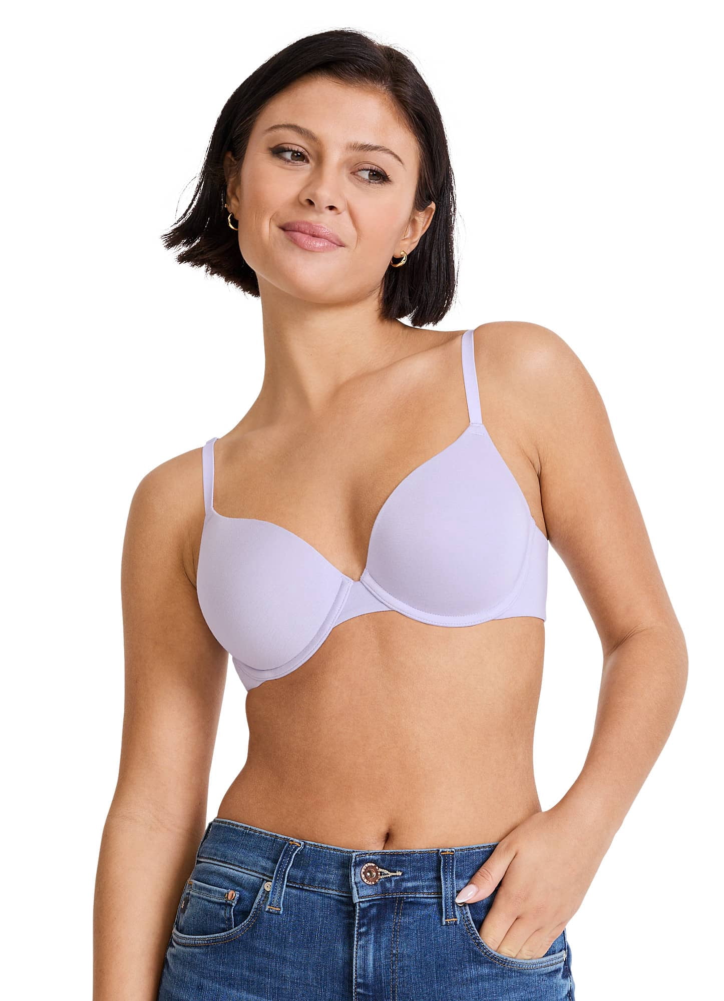 Jockey Smooth & Sleek Supersoft Demi Coverage Underwire T-Shirt Bra