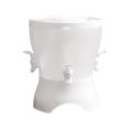 thumbnail image 2 of 1PC Blue Juice Beverage Dispenser For Fridge Rotating Plastic Drink Dispenser With Spigot 3Grids Cold Kettle Refrigerator Iced Lemonade Containers For Daily Detachable Drink Dispenser White, 2 of 9